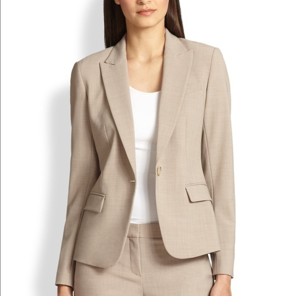 Theory Classic Blazer in Beige - NWT